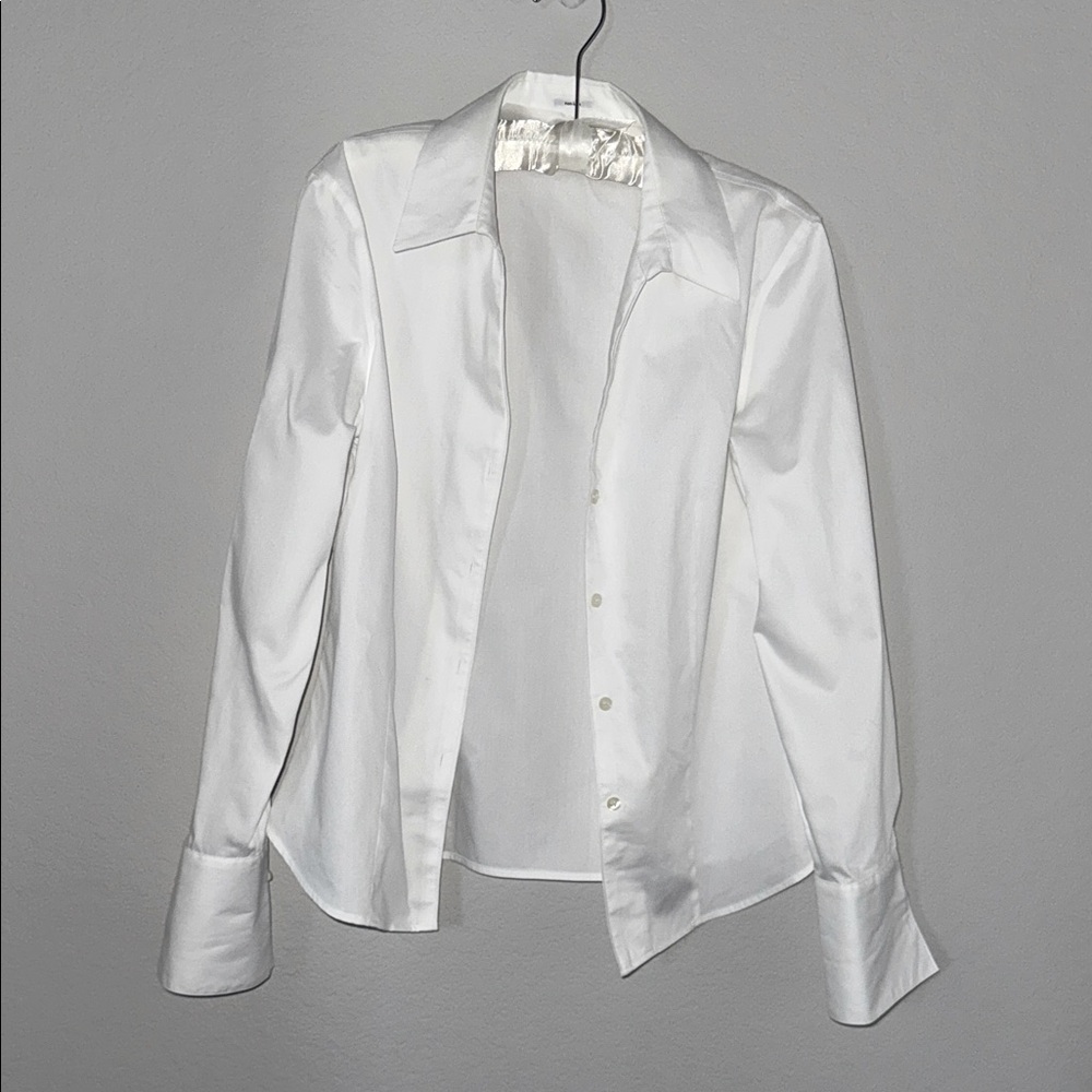 Calvin Klein White Non-Iron Shirt Medium